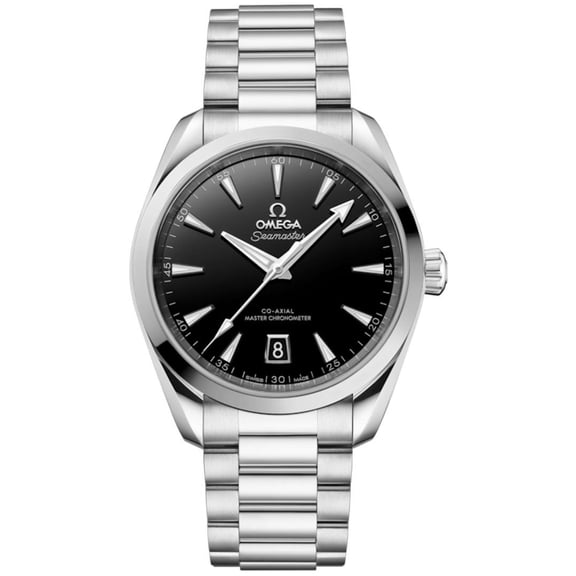 Omega Seamaster Aqua Terra 150m Master Co-Axial 41mm Automatic Black Dial Steel Men's Watch 220.10.41.21.01.002