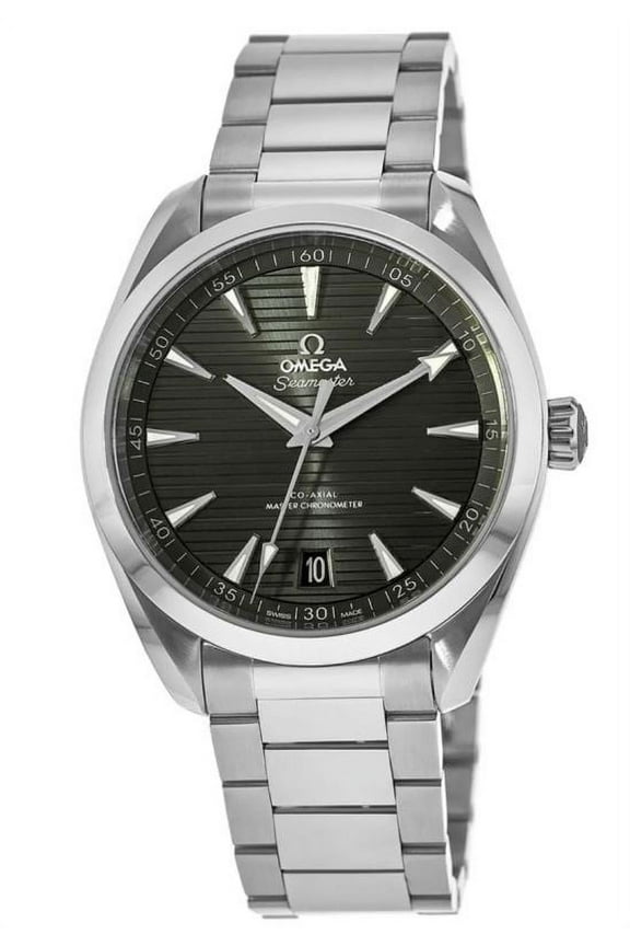 Seamaster Aqua Terra 150m Master Co-Axial Green Dial Steel Men's Watch 220.10.41.21.10.001