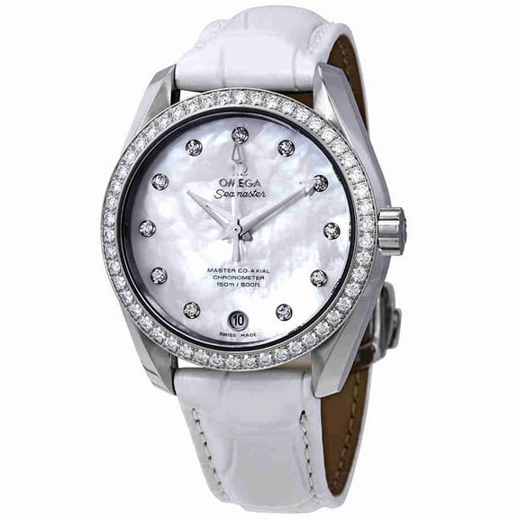 Omega Seamaster Aqua Terra Automatic Diamond Women's Watch 231.18.39.21.55.001
