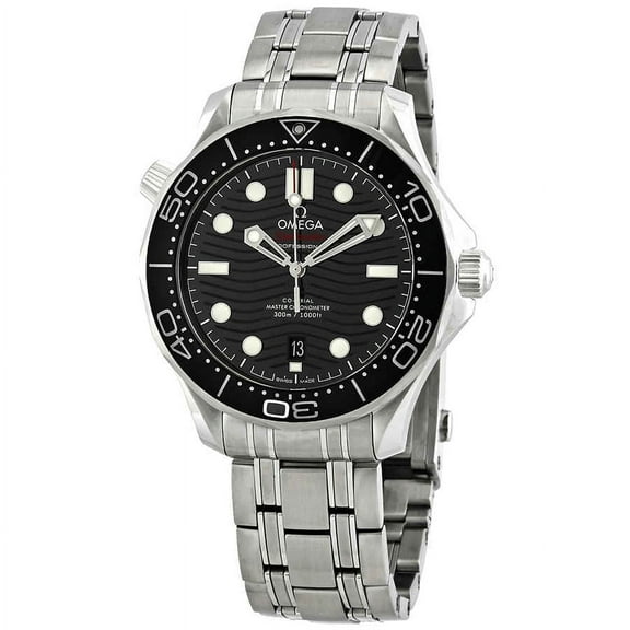 Omega Seamaster Men's Black Dial Swiss Automatic Watch 210.30.42.20.01.001