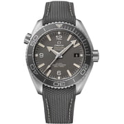 Omega Seamaster Planet Ocean 600M 43.5mm Automatic Grey Dial Rubber Strap Mens Watch 215.32.44.21.01.002