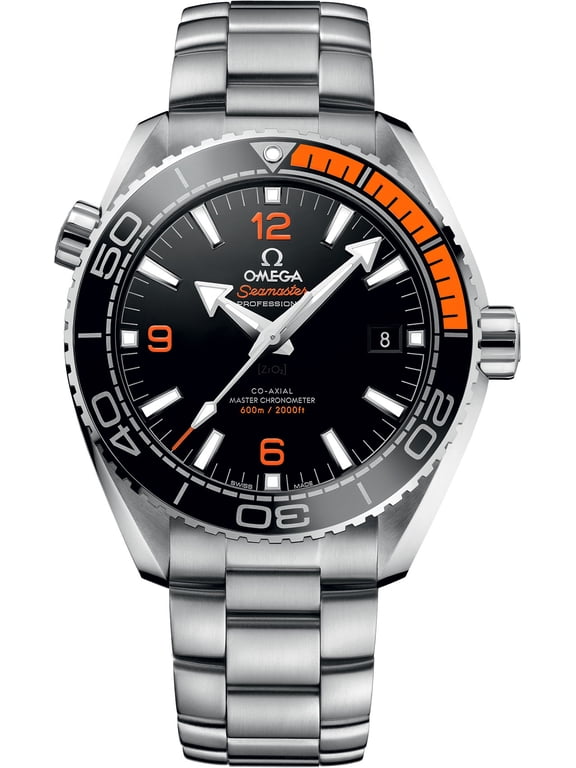 Seamaster Planet Ocean 600M Co-Axial Master Chronometer 43.5mm Automatic Black Dial Steel Men's Watch 215.30.44.21.01.002