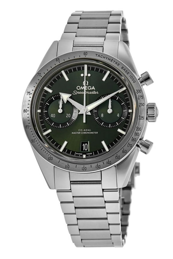 Speedmaster '57 Green Dial Steel Men's Watch 332.10.41.51.10.001