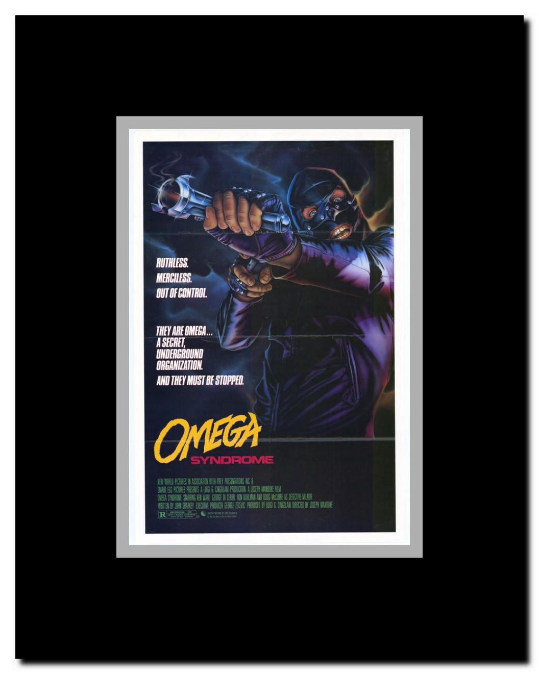 Omega Syndrome Framed Movie Poster