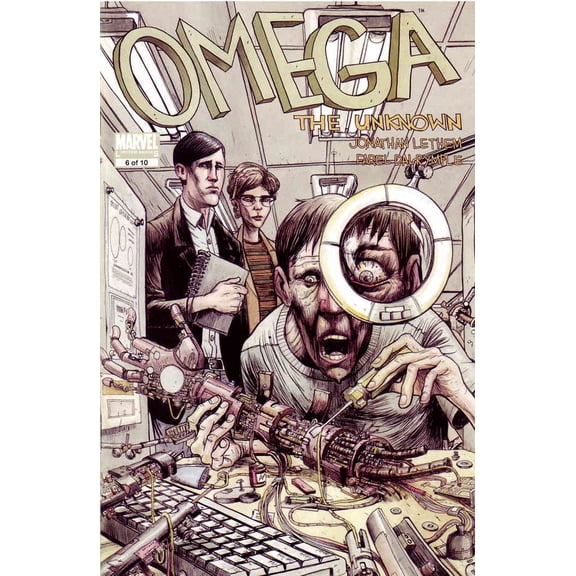 Omega: The Unknown (2nd Series) #6 VF ; Marvel Comic Book
