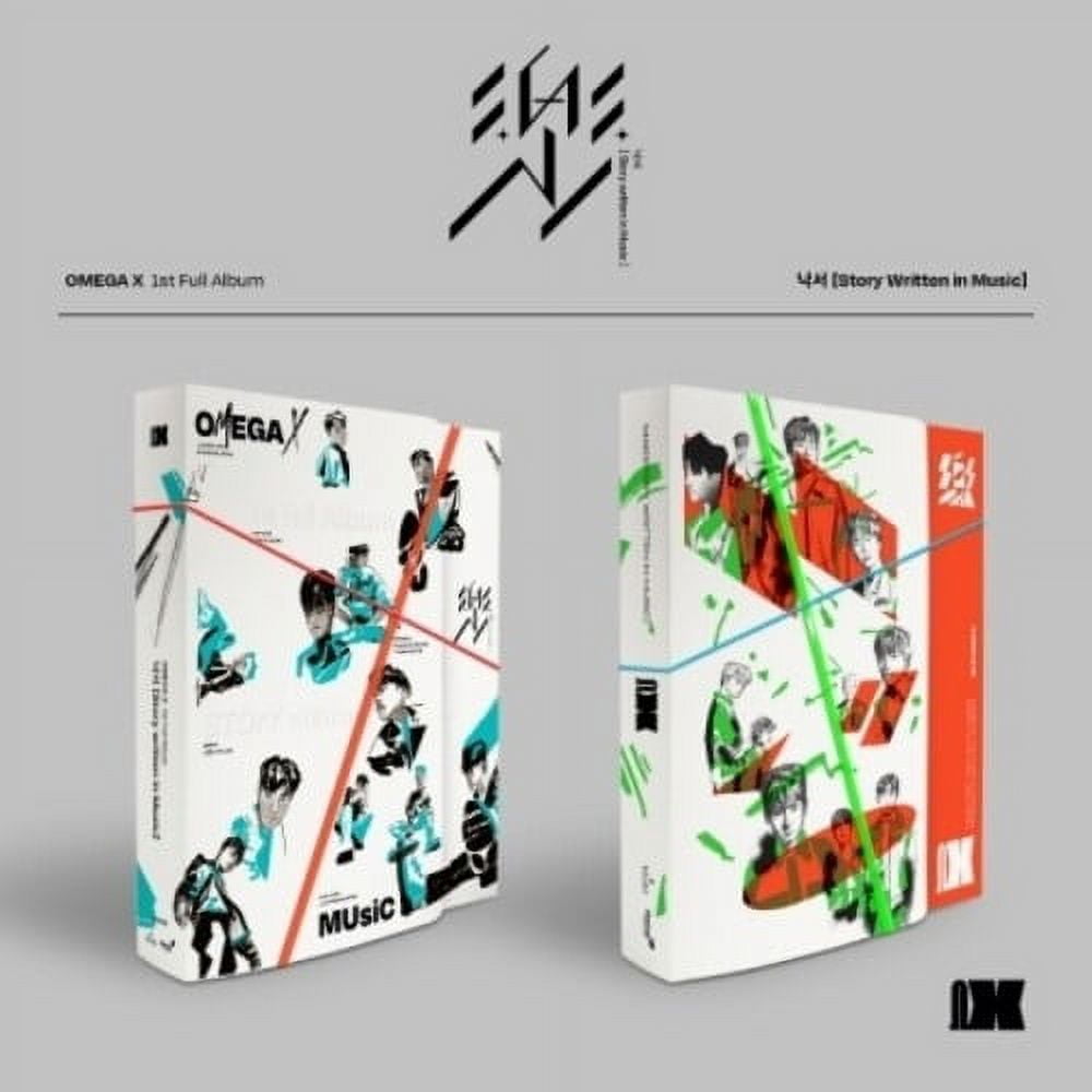 Omega X - Story Written In Music - incl. 112pg Photobook, Bookmark, Hologram Photocard, Unit Photocard + Poster - Music & Performance - CD