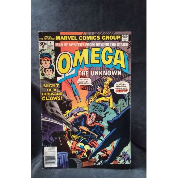 Pre-Owned Omega the Unknown #4 1976 Marvel Comics Comic Book