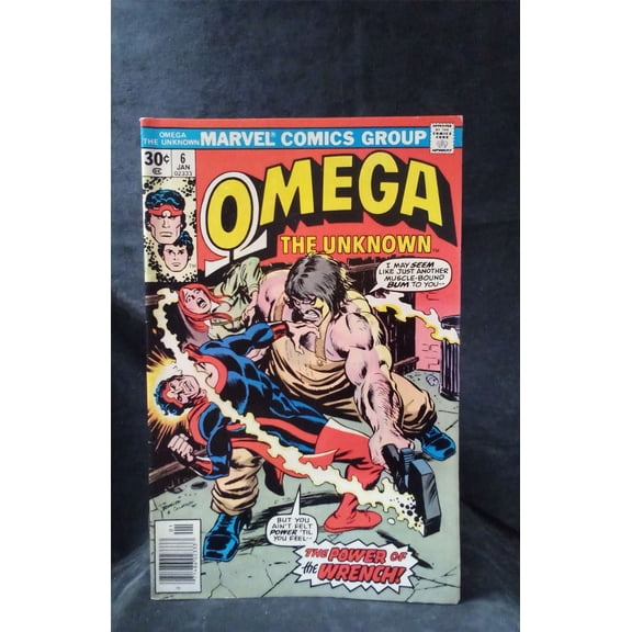 Pre-Owned Omega the Unknown #6 1977 Marvel Comics Comic Book