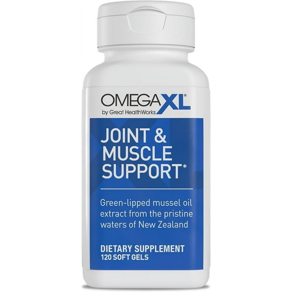 OmegaXL, Supplement Green-Lipped Mussel Oil - 120 Softgels