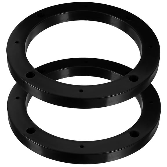 Black Plastic Speaker Adapter Rings for Car Audio Systems Improve Sound 5 Inch