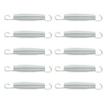 Omeite 10pcs Outdoor Trampoline Springs Professional Tension Springs Trampoline Supplies