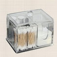 thumbnail image 1 of Omeite Cosmetic cotton storage box transparent cosmetics makeup remover cotton small box, 1 of 6