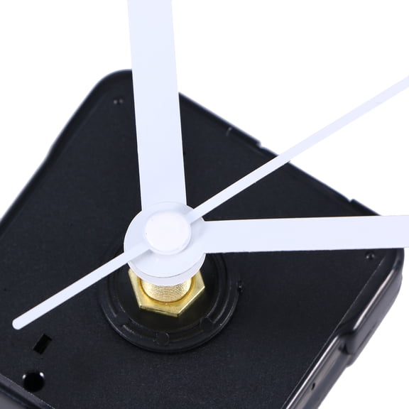 Omeite DIY wall clock silent frameless painting movement pointer set (white straight needle)
