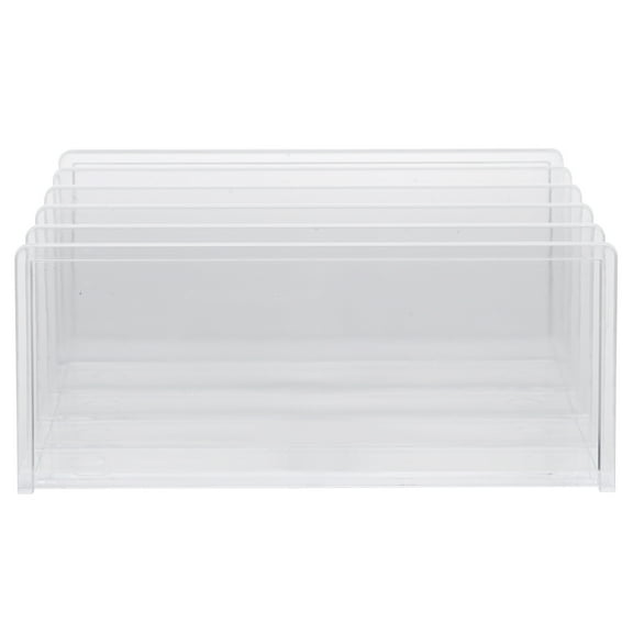 Omeite Document Stand Rack File Holder Desktop Organizer Book Storage Rack Office Supply for Home and Office