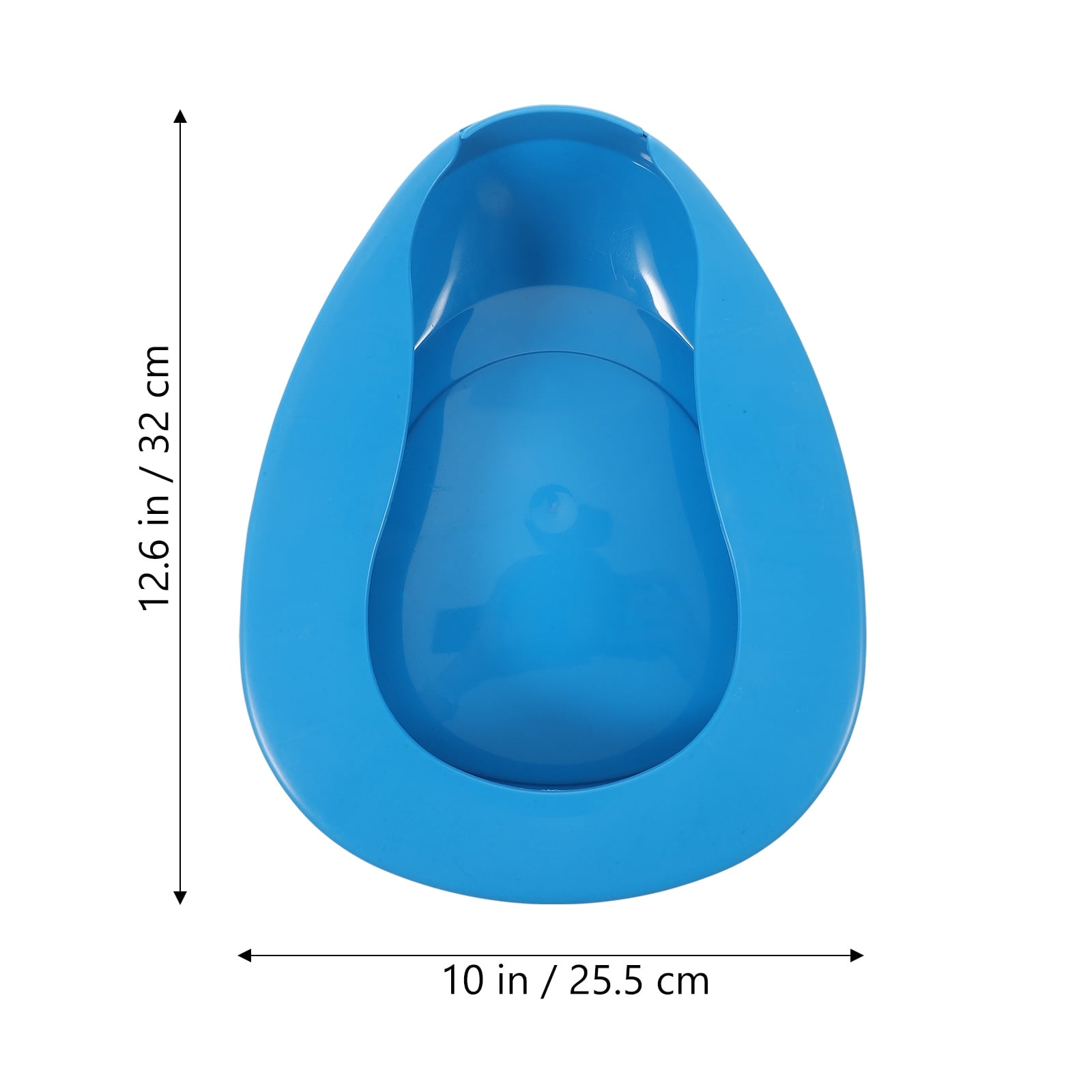 Omeite Elderly bedridden urination and defecation care instrument for paralyzed patients, female pregnant women, urinal (blue)