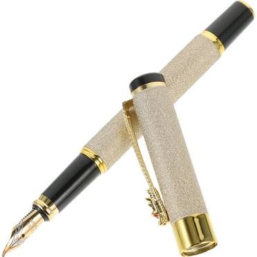 Omeite Metal Fountain Pen Writing Pen Fountain Pen Students Stationery Calligraphy Fountain Pen