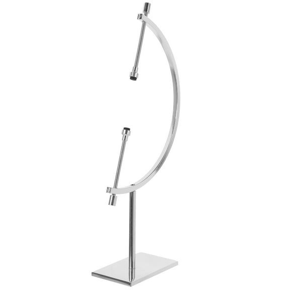 BESTYASH Metal Crystal Sphere Holder Adjustable Stand for Display of Globes Gems and Collectibles