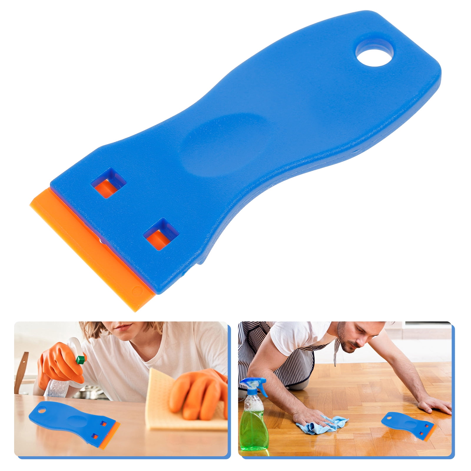OUNONA Plastic Scraper Cutter Filming Decals Blades Remover Cleaning ...