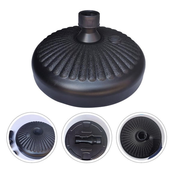 Omeite Round sand-filled beach center column base plastic water-filled sun umbrella garden umbrella base