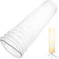 thumbnail image 1 of OUNONA Nordic Style Paper Floor Lamp Shade Simple Foldable Rice Paper Cover Modern Light Bulb Cage Guard for Living Room Bedroom, 1 of 6