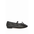 thumbnail image 1 of London Rag Omela Woven Bow Detail Womens Ballerinas, 1 of 13