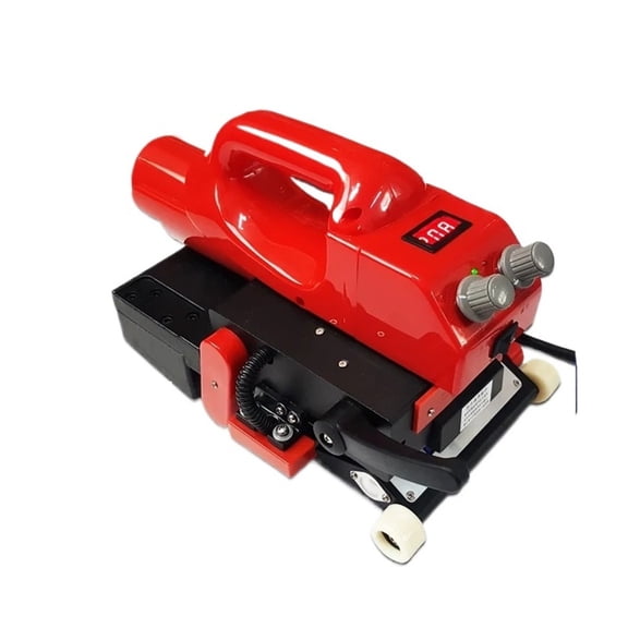 Omembrane Welding Machine, Hot Wed Welder HDPE Sheet Plastic Pond Liner Welder PVC Repairing Welding Machine 1100W ,Easy to Use