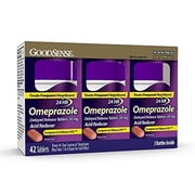 GS Omeprazole Delayed Release Tablets 20mg Bottle 3/14 42 Ct 24HR