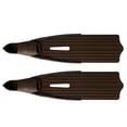 thumbnail image 1 of Omer Stingray EVO Long Blade Freediving Spearfishing Fins (Brown, 39/40), 1 of 3