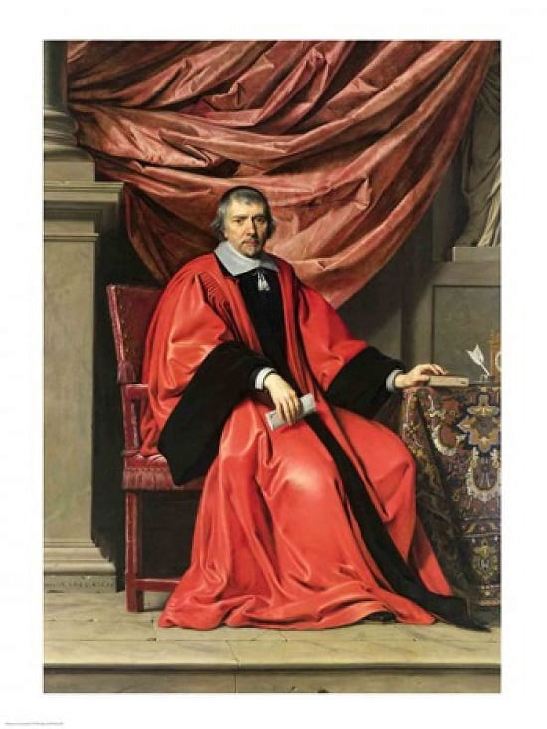 Omer Talon 1649 Canvas Art - Philippe De Champaigne (18 x 24)