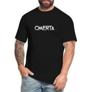 Omerta (White Print) Men's Tall T-Shirt