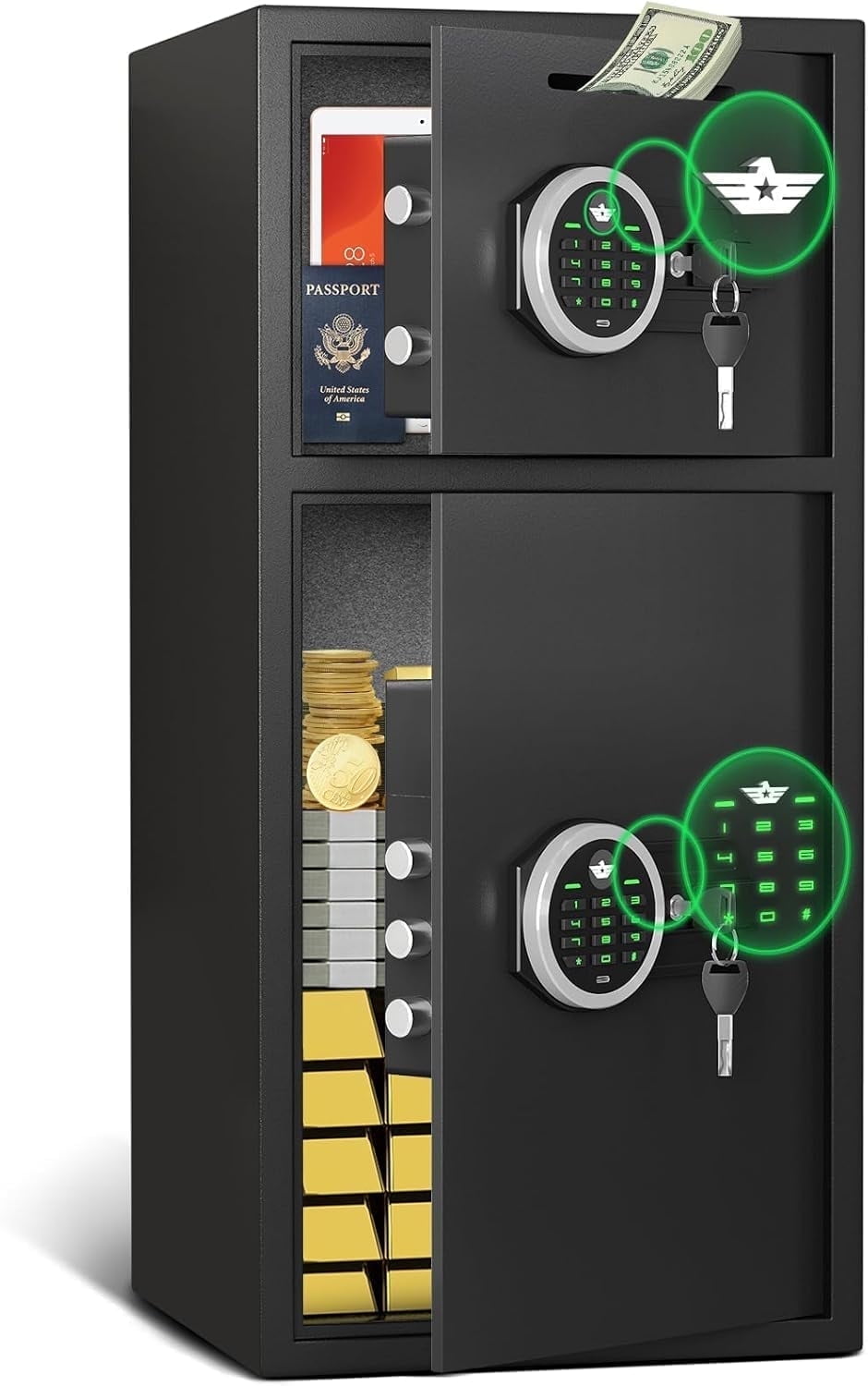Omethey 6.5 Cu ft Fire/Waterproof Safe Box, Home M