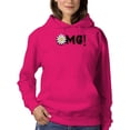 thumbnail image 1 of Omg Daisy Yellow Hoodie Women -Image by Shutterstock, Female 4X-Large, 1 of 4