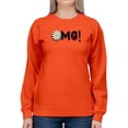 thumbnail image 1 of Omg Daisy Yellow Sweatshirt Women -Image by Shutterstock, Female 4X-Large, 1 of 4