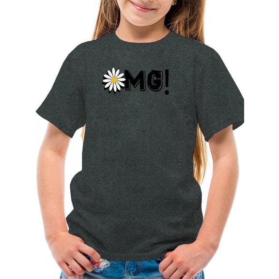 Omg Daisy Yellow T-Shirt Juniors -Image by Shutterstock,  Medium