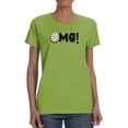 thumbnail image 1 of Omg Daisy Yellow T-Shirt Women -Image by Shutterstock, Female Medium, 1 of 4