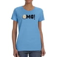 thumbnail image 1 of Omg Daisy Yellow T-Shirt Women -Image by Shutterstock, Female Small, 1 of 4