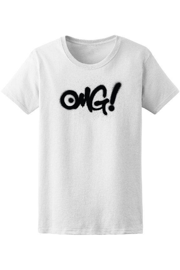 Omg Graffiti T-Shirt Men -Image by Shutterstock, Male Medium
