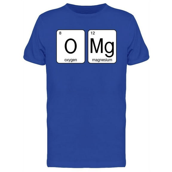 Omg Graphic T-Shirt Men -Image by Shutterstock, Male 3X-Large