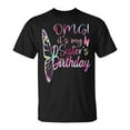 thumbnail image 1 of Omg It's My Sister's Birthday T-Shirt – Fun Sis Birthday Celebration Tee for Sisters, Cute Family Party Graphic Shirt, Birthday Gift Idea for Women and Girls, 1 of 3