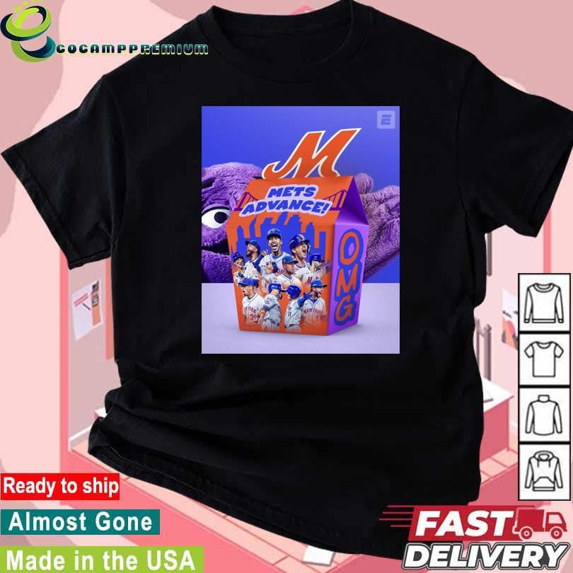 Omg The Mets Advance To The Nlcs 2024 Tshirt