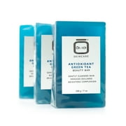 Omic+ Green Tea Beauty Bar Soap - 200g, Pack of Three