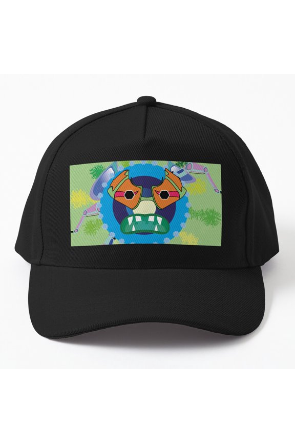 Omicron Soldier 42 Baseball Hat, Futuristic Combat Character Graphic Design, Classic Cap