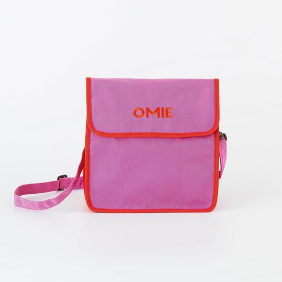 Omie Spill Resistant Coated Nylon Reusable Tote Bag, Pink, 1-Piece