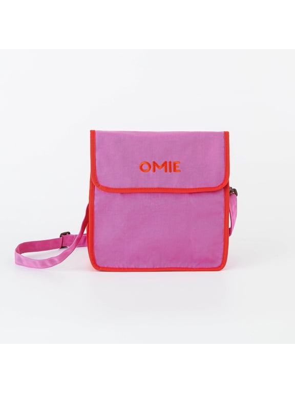 Spill Resistant Coated Nylon Reusable Tote Bag, Pink, 1-Piece