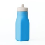 OmieBottle for OmieBox - Silicone liquid hydration accessory with straw - Blue by OmieLife