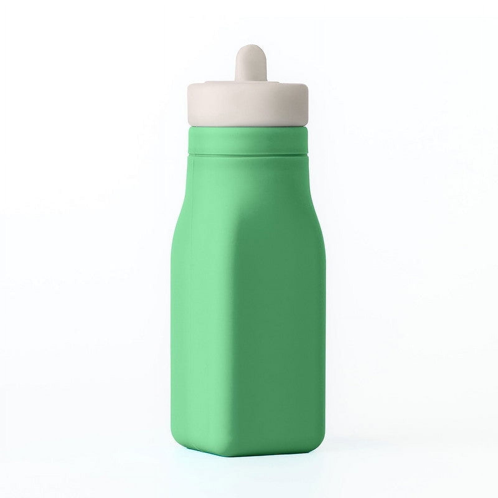 Omie OmieBox Reusable Silicone Water Bottle - 8.7 oz, Straw Top