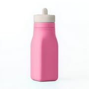OmieBottle for OmieBox - Silicone liquid hydration accessory with straw - Pink - by OmieLife