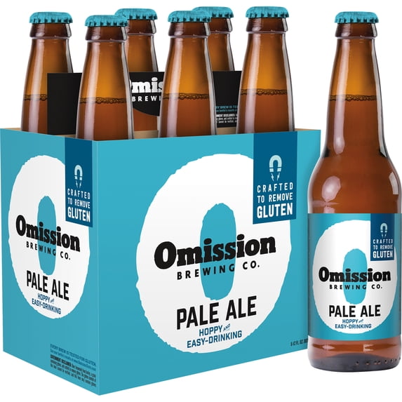 Omission Brewing Ultimate Wheat Ale Craft Beer, 6 pack, 12 fl oz Aluminum Cans, 4.6% ABV