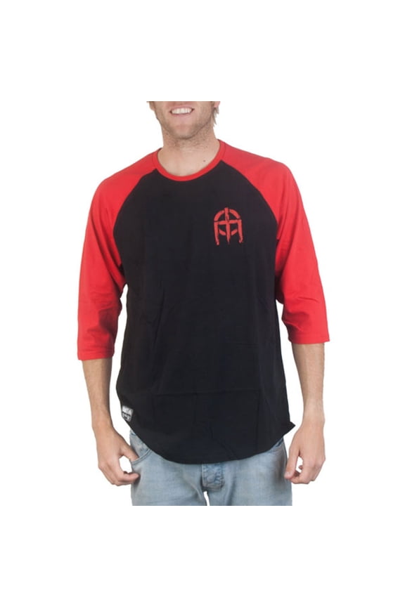 - Fear Icon Adult Raglan T-Shirt - Large