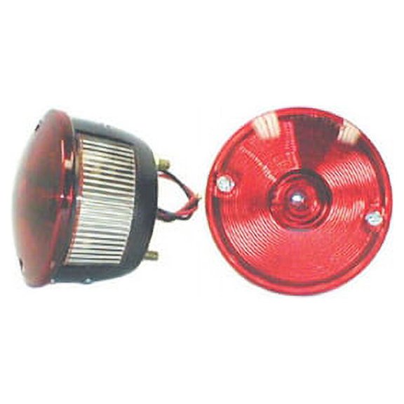Omix Ada Left Round Tail Lamp; 45-75 Willys/CJ 12403.01 Fits select: 1989-1990 JEEP WRANGLER / YJ, 1987-1988 JEEP WRANGLER
